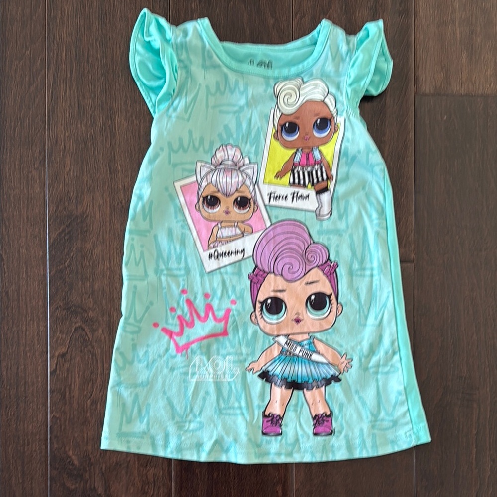 Toddler Girls L.O.L. Surprise! Aqua Night Gown!